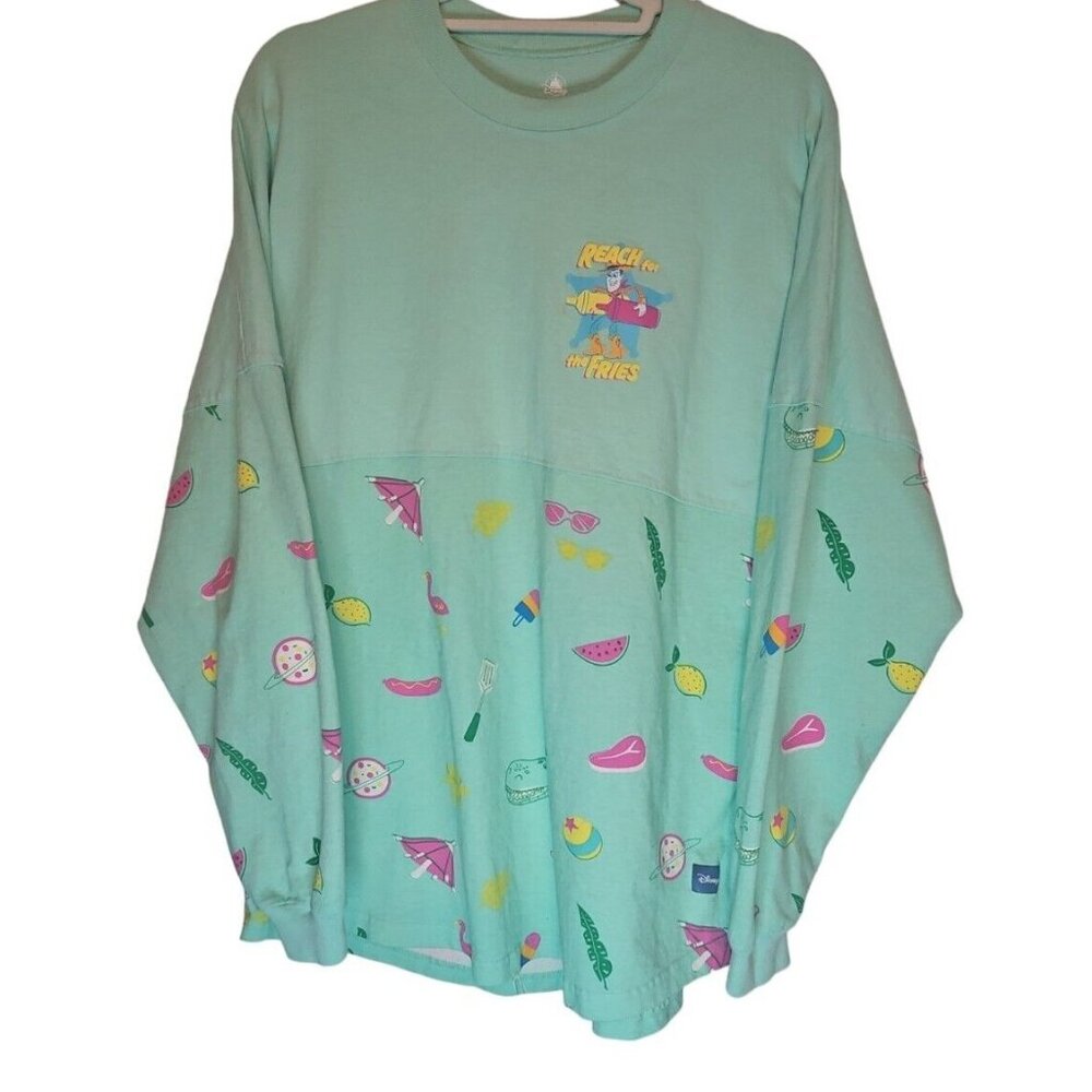 Disney Toy Story Spirit Jersey Large Reach For The Fries Chillin And Grillin